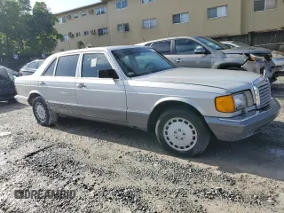 1987 Mercedes-Benz 300 with VIN WDBCB25DXHA362260, listed as a Copart auction lot 67910114 with 219,644 mi miles and Salvage Title. Bid and sale history available at carsss.com. Image 4.