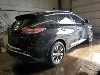 2015 Nissan Murano S with VIN 5N1AZ2MH4FN216933, listed as a Copart auction lot 46111835 with 165,323 mi miles and Salvage Title. Bid and sale history available at carsss.com. Image 3.