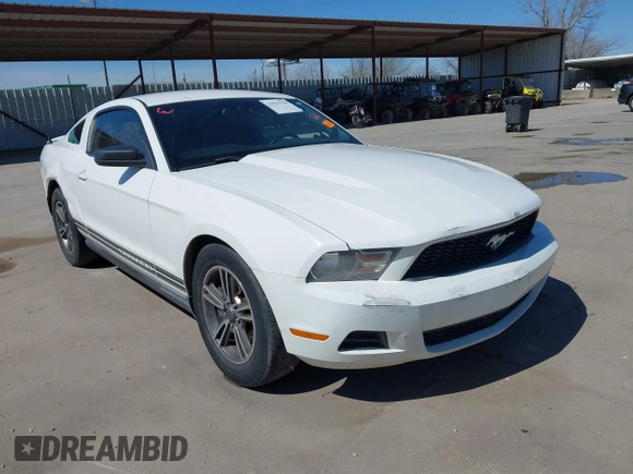 2012 Ford Mustang Premium with VIN 1ZVBP8AM2C5255855, listed as a IAAI auction lot 41812764 with 242,676 mi miles and . Bid and sale history available at DreamBid. Image 1.