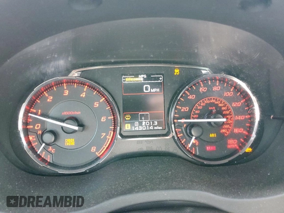 2015 Subaru WRX Premium z VIN JF1VA1D68F9814169, wystawiony jako Copart lot #57814715 z przebiegiem 143 014 mil mil oraz Czysty tytuł • Clean title. Historia ofert i sprzedaży dostępna na DreamBid. Obrazek 9.