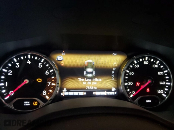 2023 Jeep Renegade Trailhawk with VIN ZACNJDC17PPP24879, listed as a Copart auction lot 63214175 with 7,553 mi miles and Clean title. Bid and sale history available at DreamBid. Image 9.