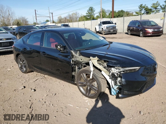 2024 Acura Integra w/A-Spec Package with VIN 19UDE4H30RA009850, listed as a Copart auction lot 53495375 with 9,036 mi miles and Salvage title. Bid and sale history available at DreamBid. Image 4.