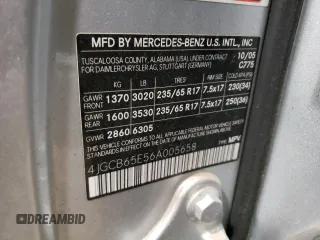 2006 Mercedes-Benz R 3.5L with VIN 4JGCB65E56A005658, listed as a Copart auction lot 78007104 with 97,025 mi miles and Salvage Title. Bid and sale history available at DreamBid. Image 15.