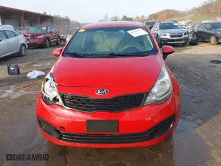 2015 Kia Rio LX with VIN KNADM4A30F6443225, listed as a IAAI auction lot 40705431 with 141,698 mi miles. Bid and sale history available at carsss.com. Image 12.