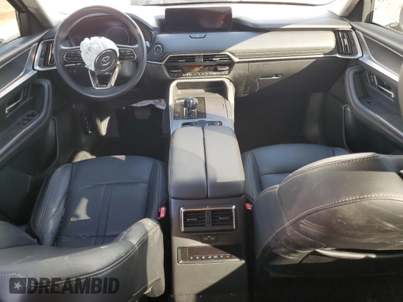 2024 Mazda CX-90 Preferred Plus with VIN JM3KKCHD1R1150001, listed as a Copart auction lot 53493415 with Not Provided miles and Non Repairable. Bid and sale history available at DreamBid. Image 8.