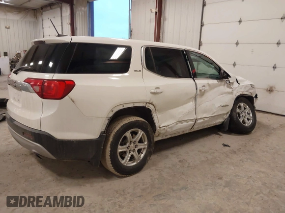 2019 GMC Acadia SLE with VIN 1GKKNKLAXKZ219061, listed as a IAAI auction lot 41198835 with 106,356 mi miles. Bid and sale history available at carsss.com. Image 4.
