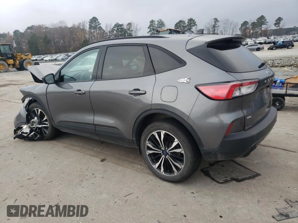 2022 Ford Escape SE Hybrid with VIN 1FMCU9BZ3NUA03858, listed as a Copart auction lot 86798614 with 24,234 mi miles and Salvage Title. Bid and sale history available at carsss.com. Image 3.