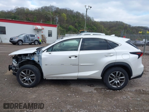2016 Lexus NX 200t with VIN JTJBARBZ4G2082283, listed as a IAAI auction lot 42033030 with 99,575 mi miles. Bid and sale history available at carsss.com. Image 15.