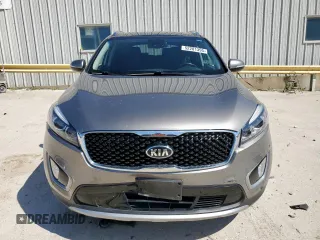 2017 Kia Sorento EX V6 with VIN 5XYPH4A53HG308066, listed as a Copart auction lot 52201395 with 119,910 mi miles and Salvage Title. Bid and sale history available at carsss.com. Image 5.