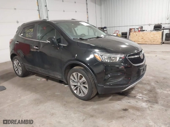 2019 Buick Encore Preferred with VIN KL4CJESB9KB721571, listed as a IAAI auction lot 42059541 with 60,000 mi miles. Bid and sale history available at carsss.com. Image 1.
