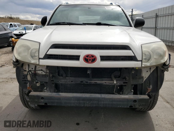 2004 Toyota 4Runner SR5 with VIN JTEBU14R340025309, listed as a Copart auction lot 53566625 with 210,629 mi miles and Clean title. Bid and sale history available at DreamBid. Image 5.