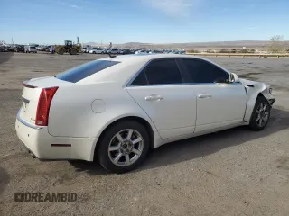 2008 Cadillac CTS RWD w/1SA with VIN 1G6DJ577780134128, listed as a Copart auction lot 50034635 with 214,660 mi miles and Salvage Title. Bid and sale history available at carsss.com. Image 3.