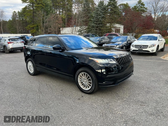 2019 Land Rover Range Rover Velar z VIN SALYA2EX4KA214044, wystawiony jako Copart lot #80586194 z przebiegiem 73 123 mil mil oraz Czysty tytuł • Clean title. Historia ofert i sprzedaży dostępna na DreamBid. Obrazek 1.