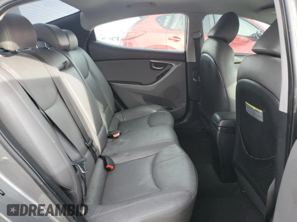 2013 Hyundai Elantra Limited with VIN 5NPDH4AE7DH449924, listed as a Copart auction lot 45911945 with 108,559 mi miles and Salvage Title. Bid and sale history available at DreamBid. Image 10.