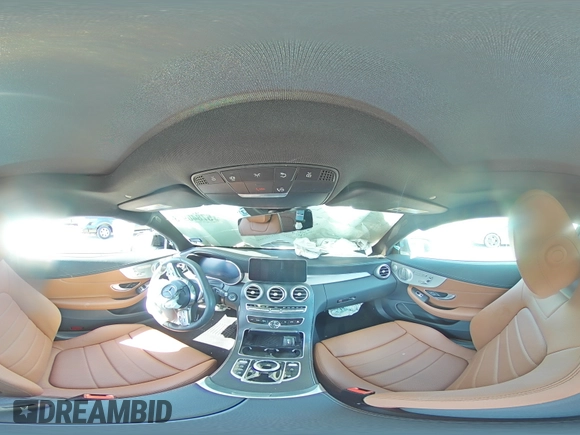 2023 Mercedes-Benz C 300 with VIN W1KWJ8DB0PG119286, listed as a Copart auction lot 57840973 with 6,919 mi miles and . Bid and sale history available at DreamBid. Image 13.