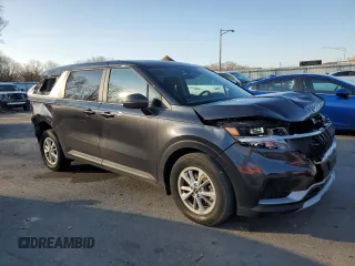 2023 Kia Carnival LX with VIN KNDNB4H39P6278991, listed as a Copart auction lot 84914294 with 25,101 mi miles and Salvage Title. Bid and sale history available at carsss.com. Image 4.