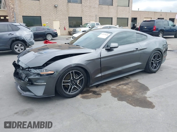 2020 Ford Mustang EcoBoost with VIN 1FA6P8TH6L5182192, listed as a IAAI auction lot 42129608 with 75,281 mi miles and . Bid and sale history available at DreamBid. Image 19.