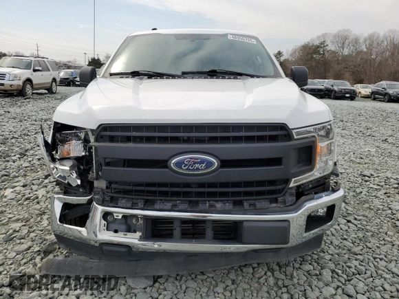 2018 Ford F-150 XL with VIN 1FTEX1CP5JKF36674, listed as a Copart auction lot 48955705 with 95,362 mi miles and Salvage Title. Bid and sale history available at carsss.com. Image 5.