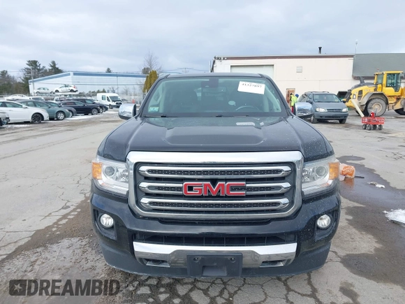 2015 GMC Canyon 4WD SLT with VIN 1GTG6CE39F1238269, listed as a IAAI auction lot 41327897 with 155,663 mi miles. Bid and sale history available at carsss.com. Image 12.