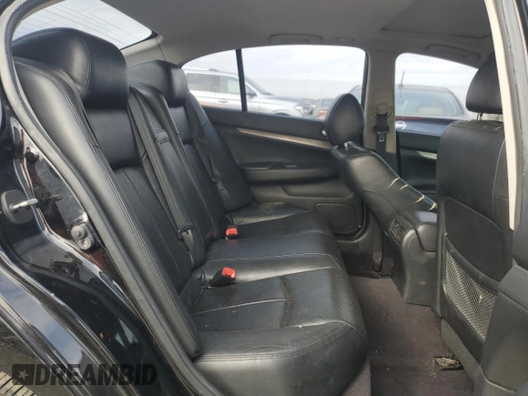 2011 Infiniti G37 Sedan Journey with VIN JN1CV6AP7BM300520, listed as a Copart auction lot 45346425 with 151,140 mi miles and Salvage Title. Bid and sale history available at carsss.com. Image 10.