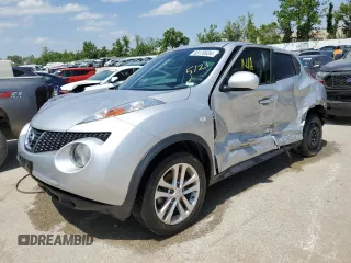 2013 Nissan Juke S with VIN JN8AF5MR7DT205428, listed as a Copart auction lot 55170534 with 1 mi miles and Salvage Title. Bid and sale history available at carsss.com. Image 1.