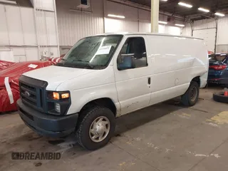 2011 Ford Econoline Cargo Commercial with VIN 1FTNE1EW5BDB01167, listed as a IAAI auction lot 41226859 with 248,606 mi miles and . Bid and sale history available at DreamBid. Image 2.