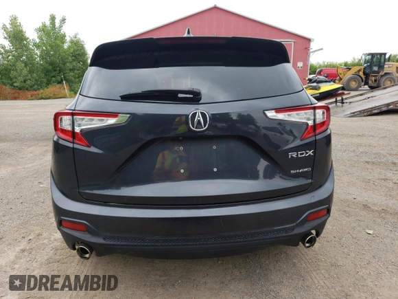 2019 Acura RDX Advance with VIN 5J8TC2H70KL801533, listed as a Copart auction lot 61583965 with 84,586 mi miles and Salvage title. Bid and sale history available at DreamBid. Image 6.
