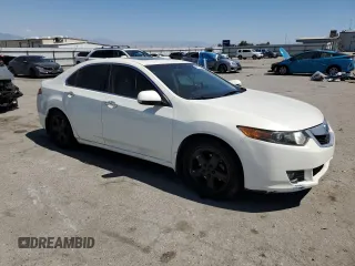 2010 Acura TSX with VIN JH4CU2F61AC018059, listed as a Copart auction lot 62791295 with 165,154 mi miles and Salvage title. Bid and sale history available at DreamBid. Image 4.