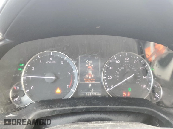 2016 Lexus RX 350 with VIN 2T2BZMCA3GC022905, listed as a Copart auction lot 55803315 with 121,774 mi miles and Salvage title. Bid and sale history available at DreamBid. Image 9.