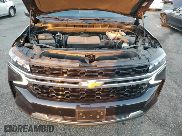 2023 Chevrolet Tahoe LS with VIN 1GNSCMKD4PR505432, listed as a Copart auction lot 81931984 with 9,340 mi miles and Salvage title. Bid and sale history available at DreamBid. Image 13.