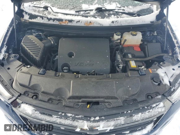2022 Chevrolet Traverse LS with VIN 1GNEVFKW4NJ112207, listed as a Copart auction lot 47103345 with 14,666 mi miles and Salvage Title. Bid and sale history available at carsss.com. Image 12.