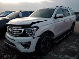 2021 Ford Expedition Max Limited with VIN 1FMJK1KT9MEA76543, listed as a Copart auction lot 53012404 with 35,489 mi miles and Salvage Title. Bid and sale history available at DreamBid. Image 1.