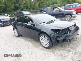 2013 Buick Regal Turbo Premium 1 with VIN 2G4GS5EVXD9249519, listed as a IAAI auction lot 40113807 with 104,909 mi miles. Bid and sale history available at carsss.com. Image 1.