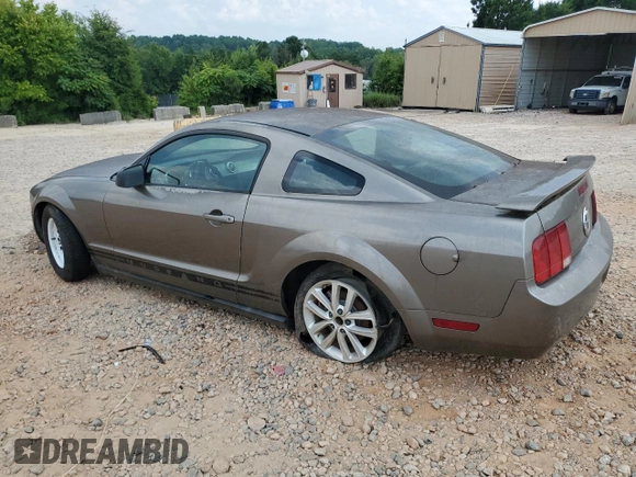 2005 Ford Mustang Deluxe with VIN 1ZVFT80N555169501, listed as a Copart auction lot 64214825 with Not provided miles and Clean title. Bid and sale history available at DreamBid. Image 2.