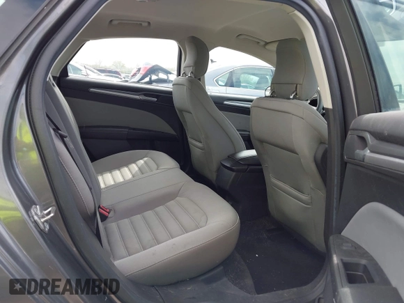 2014 Ford Fusion S with VIN 3FA6P0G70ER377725, listed as a IAAI auction lot 42007410 with 56,552 mi miles and . Bid and sale history available at carsss.com. Image 8.