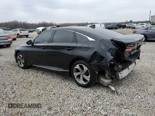 2018 Honda Accord EX with VIN 1HGCV1F42JA260038, listed as a Copart auction lot 44267305 with 59,176 mi miles and Salvage Title. Bid and sale history available at DreamBid. Image 2.
