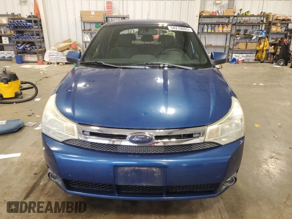 2009 Ford Focus SES with VIN 1FAHP36N79W219797, listed as a Copart auction lot 54210005 with 122,340 mi miles and Non Repairable. Bid and sale history available at carsss.com. Image 5.
