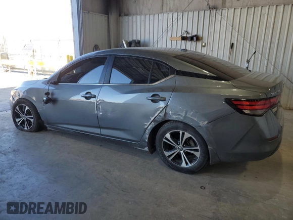 2020 Nissan Sentra SV with VIN 3N1AB8CV6LY268858, listed as a Copart auction lot 42423155 with 92,426 mi miles and Salvage Title. Bid and sale history available at carsss.com. Image 2.