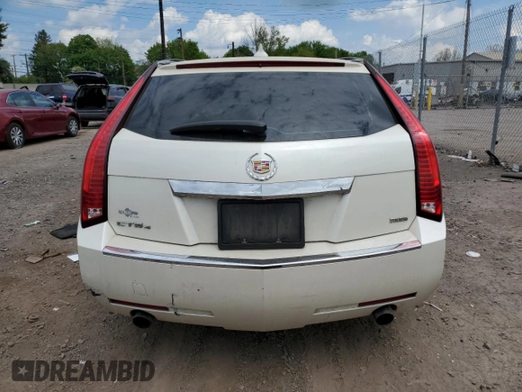 2010 Cadillac CTS with VIN 1G6DM8EV4A0120980, listed as a Copart auction lot 55507435 with Not Provided miles and Salvage Title. Bid and sale history available at DreamBid. Image 6.