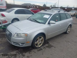 2006 Audi A4 2.0T with VIN WAUKF78E96A231883, listed as a IAAI auction lot 41929226 with 238,313 mi miles. Bid and sale history available at carsss.com. Image 2.