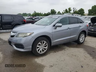 2016 Acura RDX Technology with VIN 5J8TB4H51GL010917, listed as a Copart auction lot 59498185 with 158,843 mi miles and Salvage title. Bid and sale history available at DreamBid. Image 1.