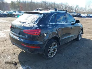2015 Audi Q3 Prestige with VIN WA1GFCFS4FR004025, listed as a IAAI auction lot 41286031 with 103,132 mi miles and . Bid and sale history available at DreamBid. Image 4.