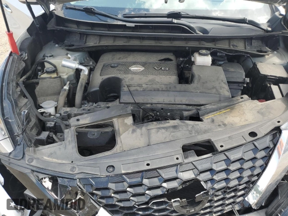 2019 Nissan Murano SV z VIN 5N1AZ2MJ1KN130234, wystawiony jako Copart lot #57672575 z przebiegiem 43 442 mil mil oraz Szkoda całkowita • Salvage title. Historia ofert i sprzedaży dostępna na DreamBid. Obrazek 12.