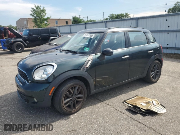 2012 MINI Countryman S with VIN WMWZC3C56CWL81665, listed as a Copart auction lot 64973965 with 130,433 mi miles and Clean title. Bid and sale history available at DreamBid. Image 1.