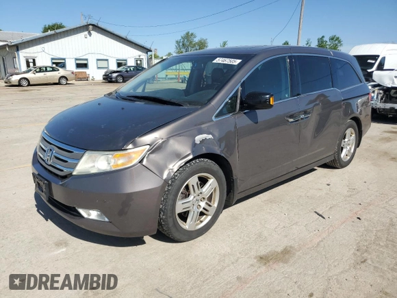 2011 Honda Odyssey Touring с VIN 5FNRL5H94BB078137, выставлен на аукционе Copart как лот 57467505 с пробегом 210 405 миль миль и Списание • Salvage title. История ставок и продаж доступна на DreamBid. Изображение 1.