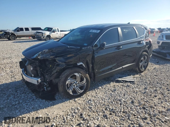 2023 Hyundai Santa Fe SE z VIN 5NMS14AJ6PH628448, wystawiony jako Copart lot #56212785 z przebiegiem 12 615 mil mil oraz Szkoda całkowita • Salvage title. Historia ofert i sprzedaży dostępna na DreamBid. Obrazek 1.