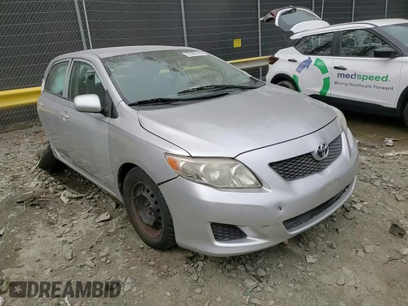 2009 Toyota Corolla with VIN 1NXBU40E89Z031322, listed as a Copart auction lot 52397465 with 198,046 mi miles and Salvage Title. Bid and sale history available at carsss.com. Image 10.