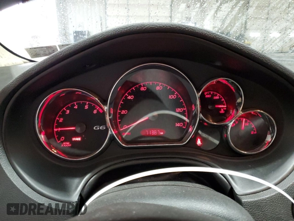 2006 Pontiac G6 GT with VIN 1G2ZH158664165013, listed as a Copart auction lot 51258125 with 71,387 mi miles and Salvage title. Bid and sale history available at DreamBid. Image 9.
