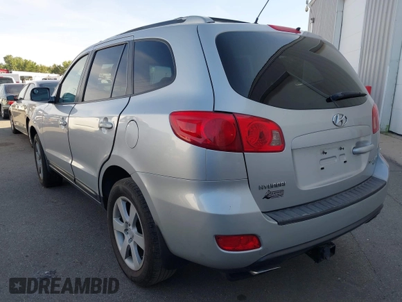 2007 Hyundai Santa Fe SE with VIN 5NMSH73E87H039768, listed as a IAAI auction lot 42422626 with 267,647 mi miles and . Bid and sale history available at DreamBid. Image 3.