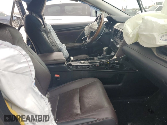 2016 Lexus RX 350 with VIN 2T2ZZMCA1GC023145, listed as a Copart auction lot 45554205 with 144,755 mi miles and Salvage title. Bid and sale history available at DreamBid. Image 7.